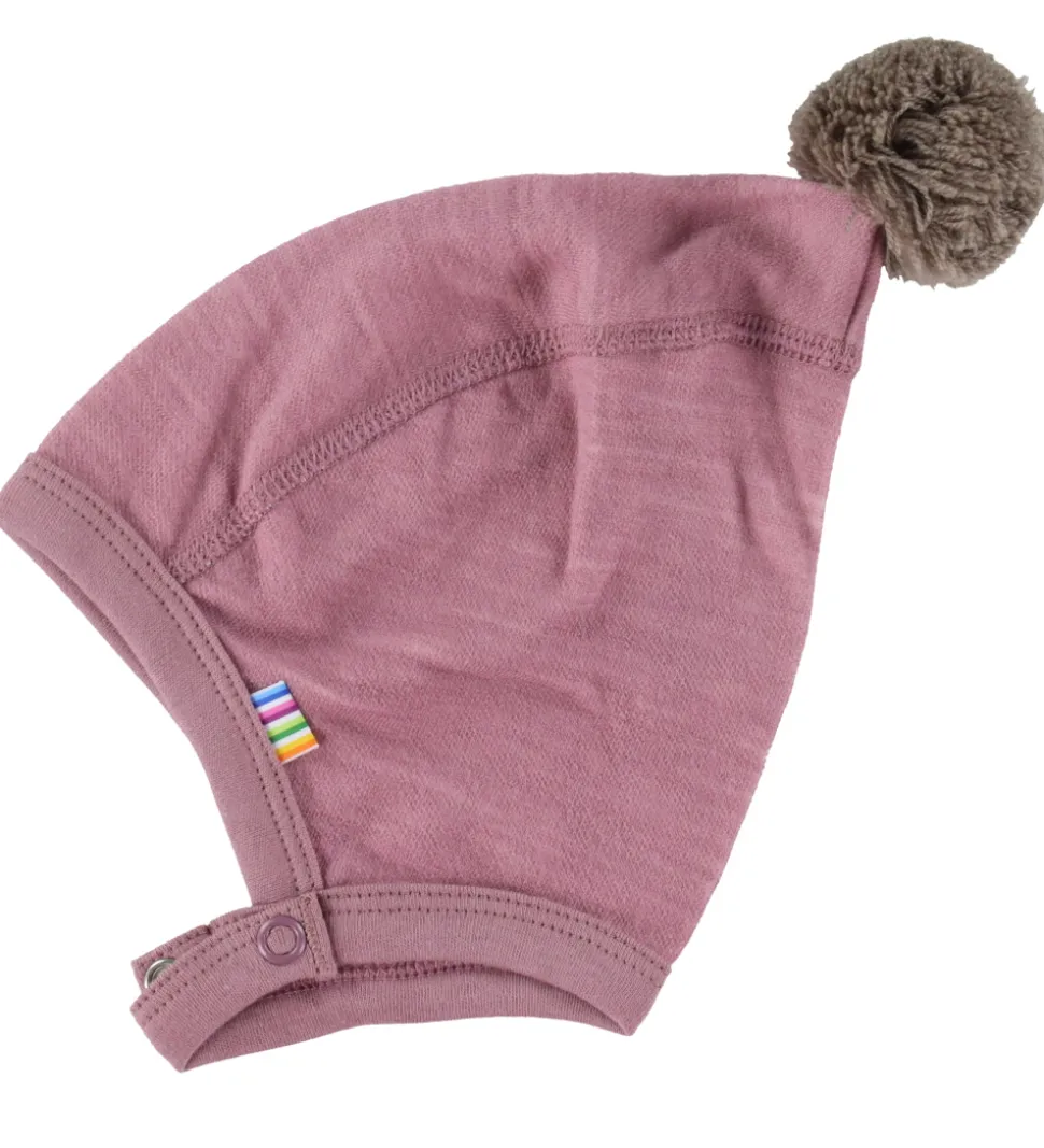 Joha Babyhjelm - Uld/Bambus - Rose