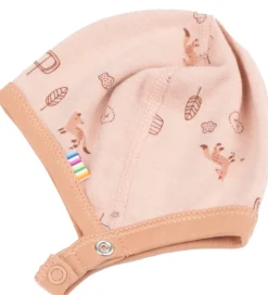 Joha Babyhjelm - Uld/Bomuld - Fersken