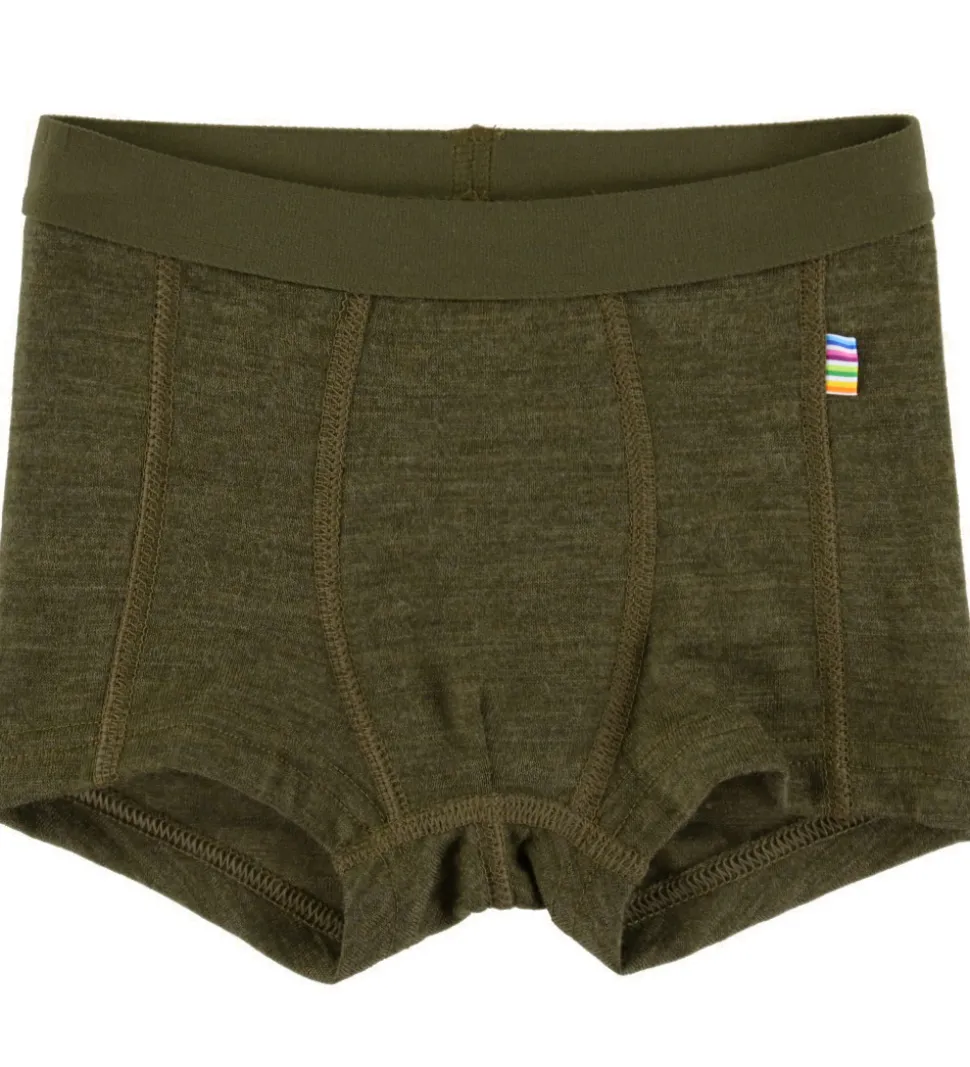 Joha Boxershorts - Uld - Mos Grøn