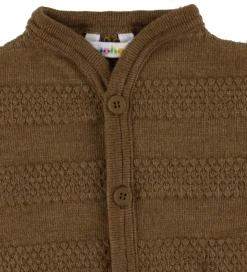 Joha Cardigan - Strik - Uld - Varm Brun
