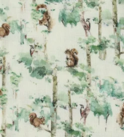 Joha Elefanthue - Uld - 1-lags - Off White m. Træer