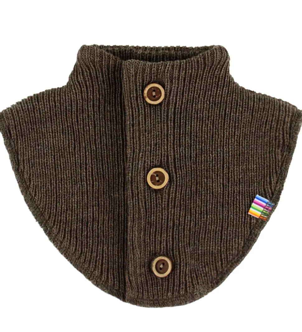 Joha Halsedisse - Uld - Brun Meleret