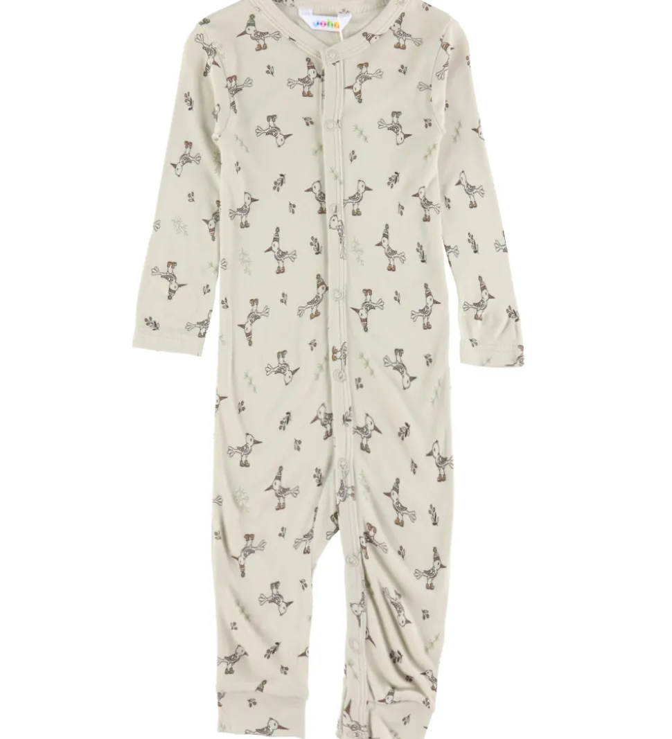 Joha Heldragt - Bambus - Beige m. Fugle