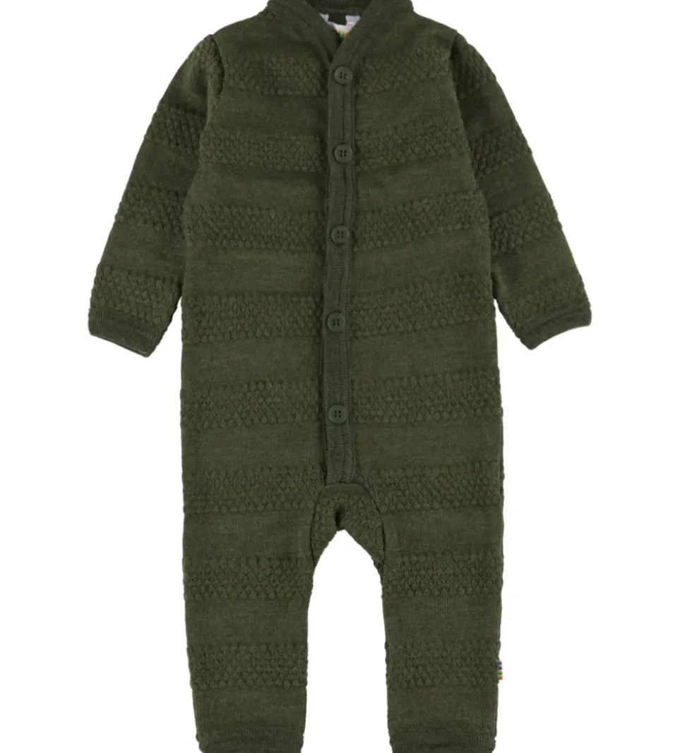 Joha Køredragt - Strik - Uld - Mos Grøn