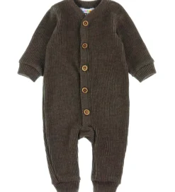 Joha Køredragt - Strik - Uld - Brun Meleret