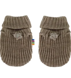 Joha Luffer - Uld - Strik - Beige Meleret