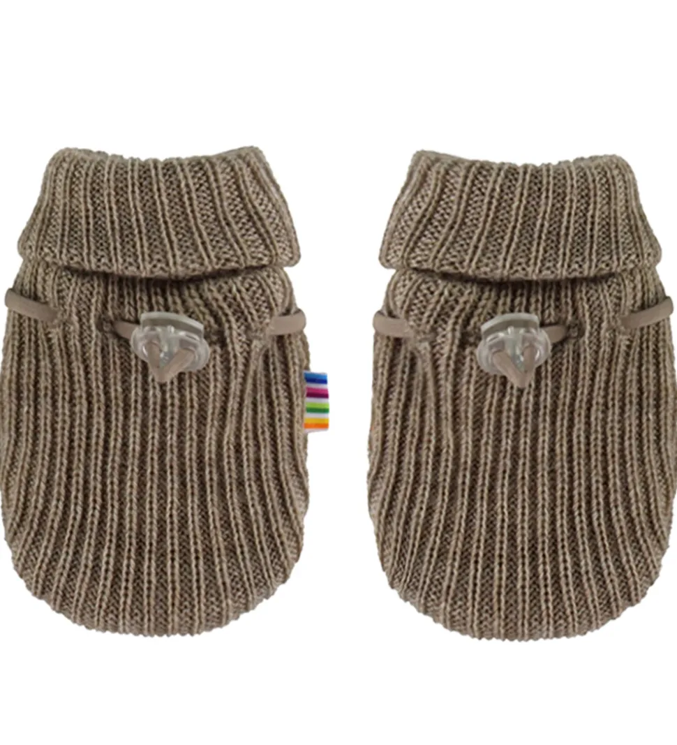 Joha Luffer - Uld - Strik - Beige Meleret