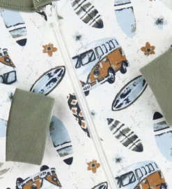 Joha Natdragt - 2in1 - Off White m. Print