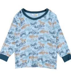 Joha Nattøj - Viskose/Bambus - Blå m. ATV