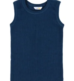 Joha Undertrøje - Uld - Rib - Mørk Turkis