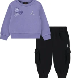 Jordan Sweatsæt - Sort/Lilla