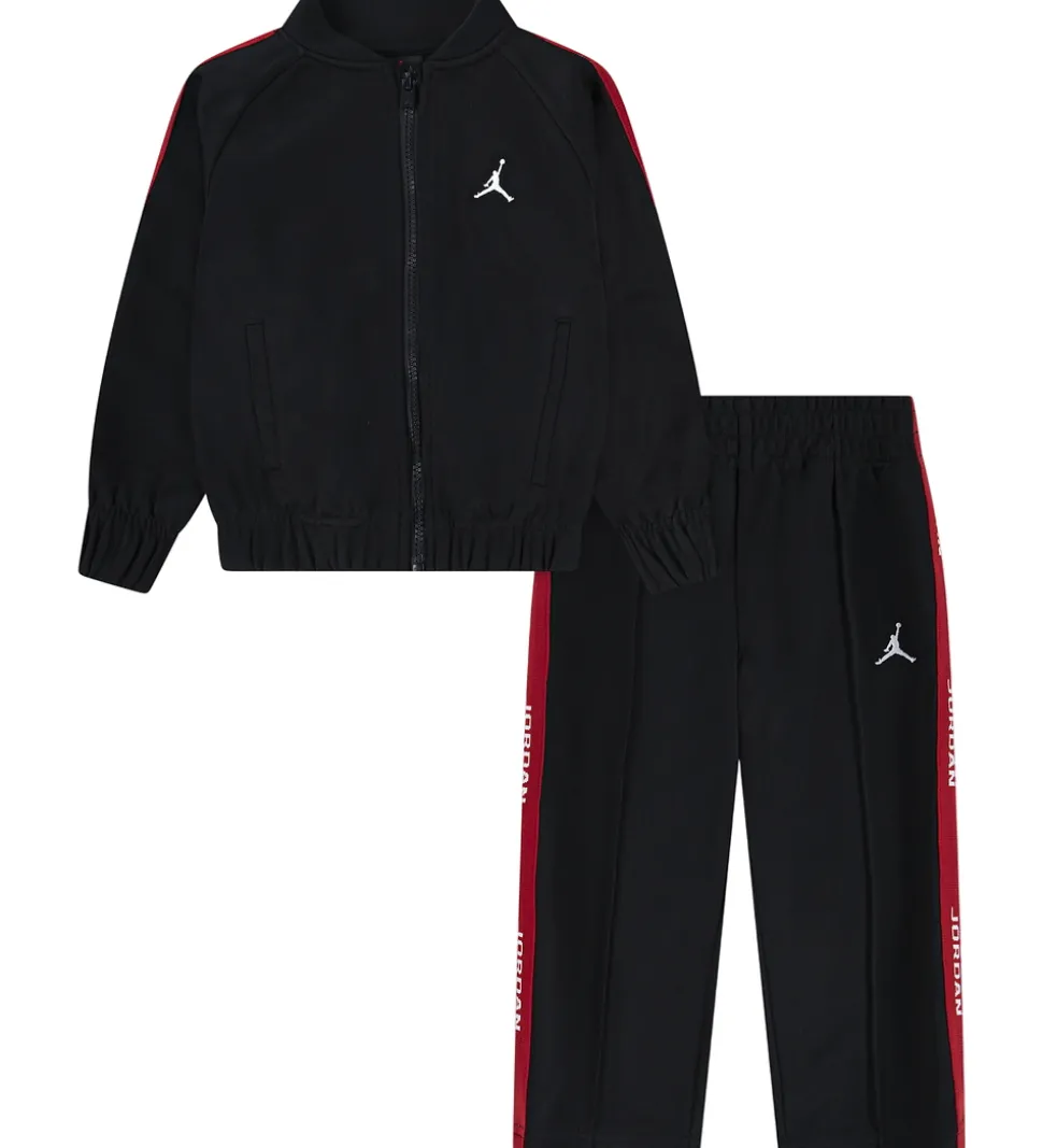Jordan Træningssæt - Sort m. Rød