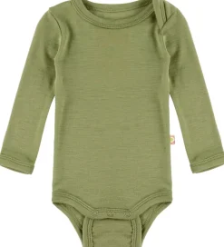 Katvig Body l/æ - Uld - Lysegrøn