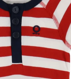 Katvig Heldragt - Rød/Hvidstribet