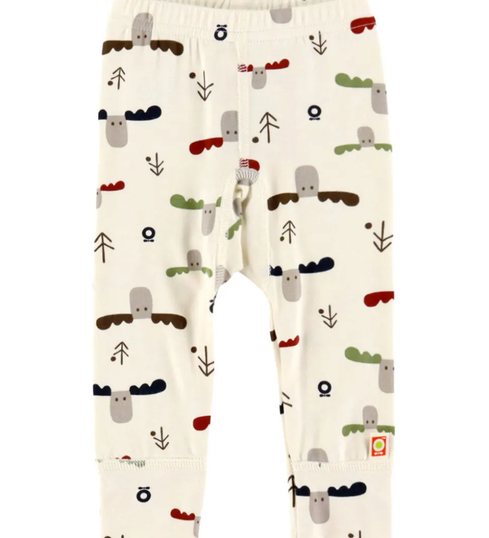 Katvig Leggings - Viskose/Bambus - Off White