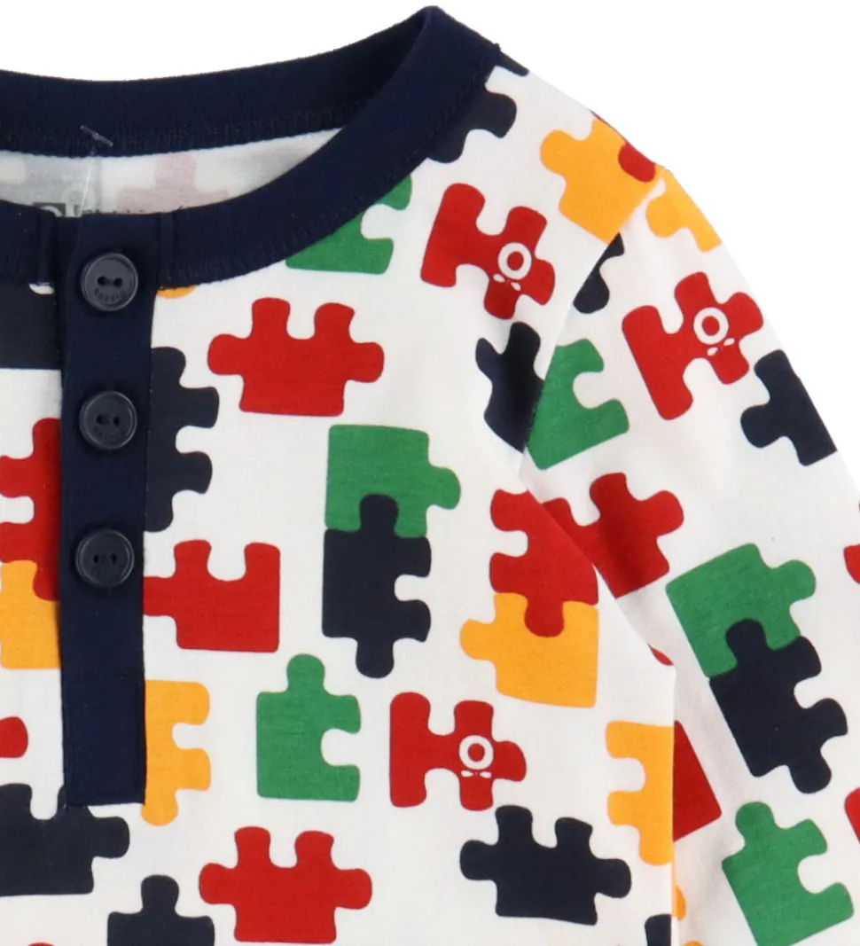 Katvig Nattøj - Navy/Rød