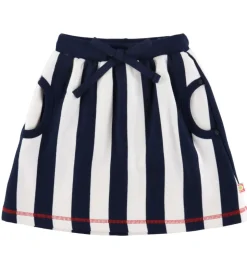 Katvig Nederdel - Navy/Hvid Stribet