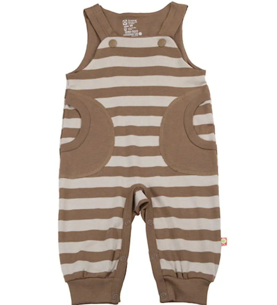 Katvig Smækbukser - Brun/Beige Stribet