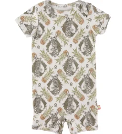 Katvig Sommerdragt - Hvid m. Tropisk Mønster