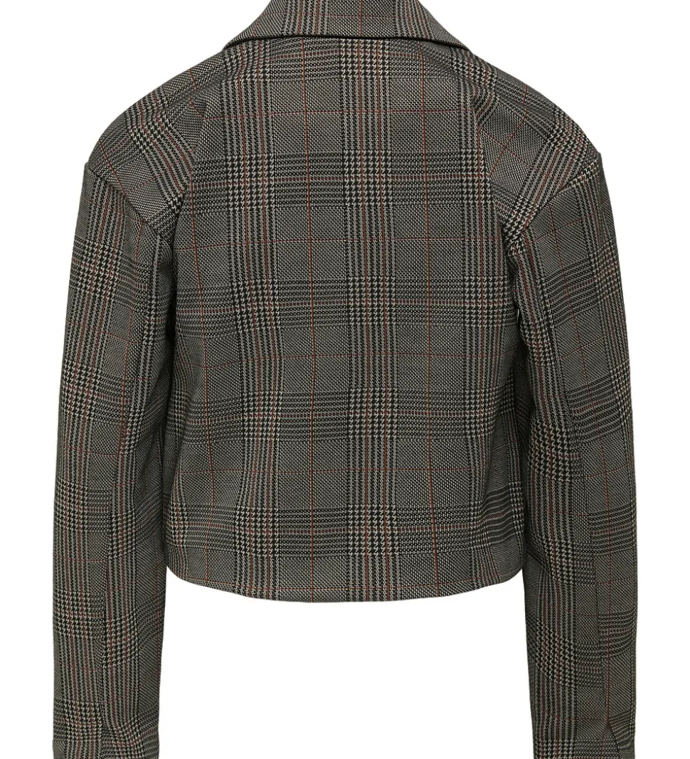 Kids Only Blazer - KogFine - Seal Brown/Libra Checks