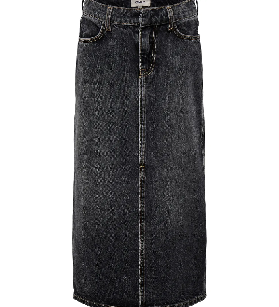 Kids Only Denimnederdel - KogCilla - Washed Black