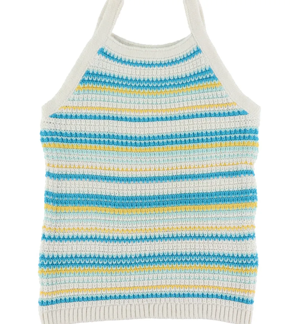 Kids Only Top - Strik - KogBelli - Ecru/Lemn Verbe