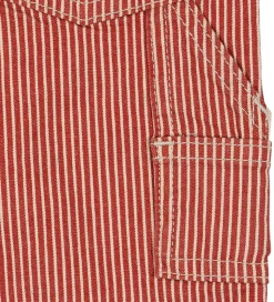 Konges Sløjd Bukser - Denim - Luc - Milk Rouge Stripe