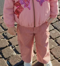 Konges Sløjd Bukser - Denim - Luc - Milk Rouge Stripe