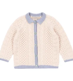 Konges Sløjd Cardigan - Emma - Uld - Strik - Off White