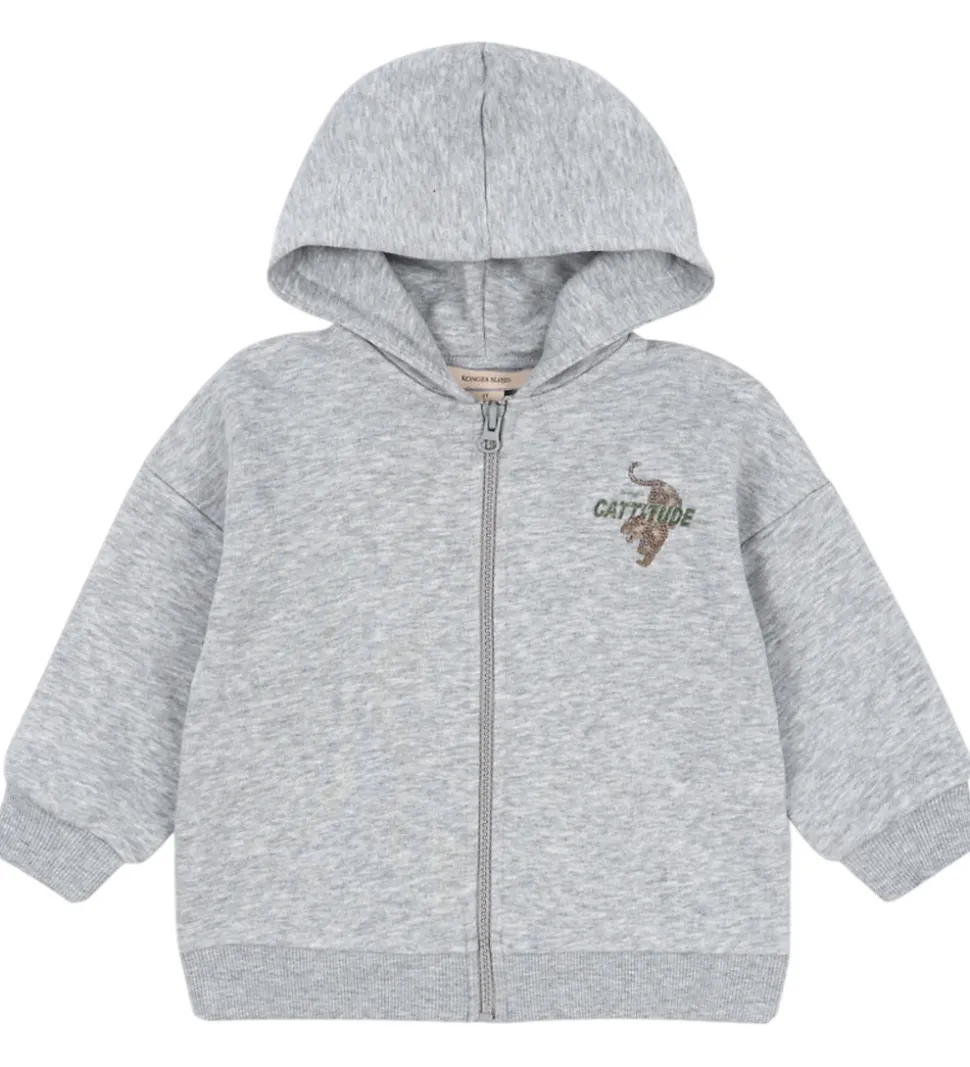 Konges Sløjd Cardigan - Lou - Gråmeleret