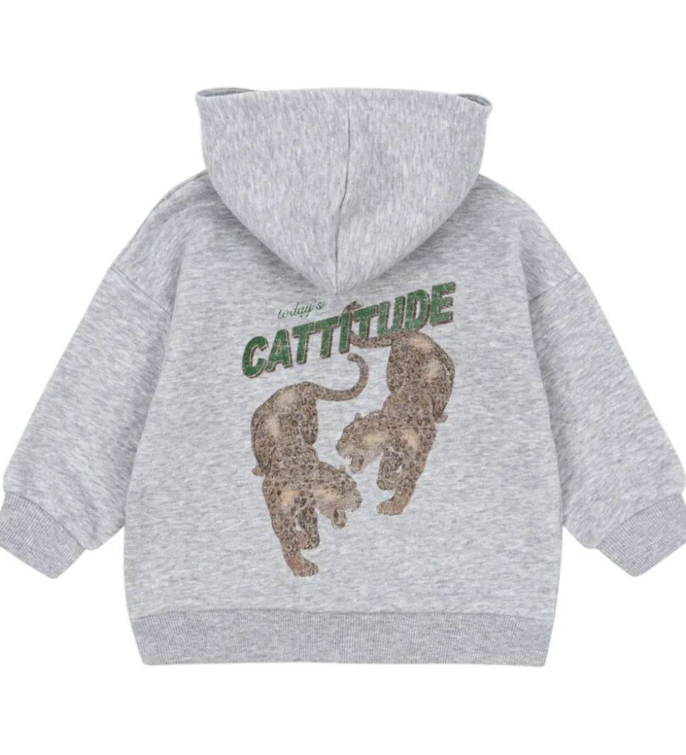 Konges Sløjd Cardigan - Lou - Gråmeleret