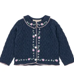 Konges Sløjd Cardigan - Strik - Rosier - Ensign Blue