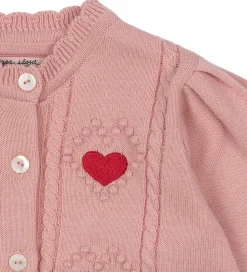 Konges Sløjd Cardigan - Strik - Soleil - Silver Pink