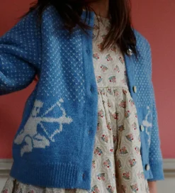 Konges Sløjd Cardigan - Uld/Polyamid - Angel