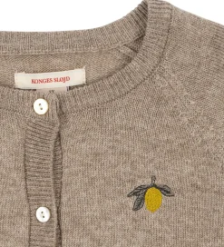 Konges Sløjd Cardigan - Uld - Strik - Mattou - Lysebrun