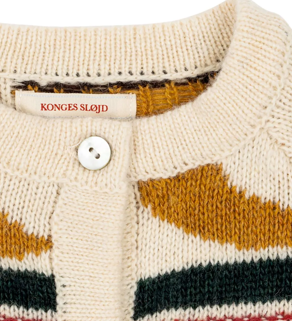 Konges Sløjd Cardigan - Uld/Polyamid - Billi - Banana