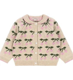 Konges Sløjd Cardigan - Uld - Strik - Belou - Cherry