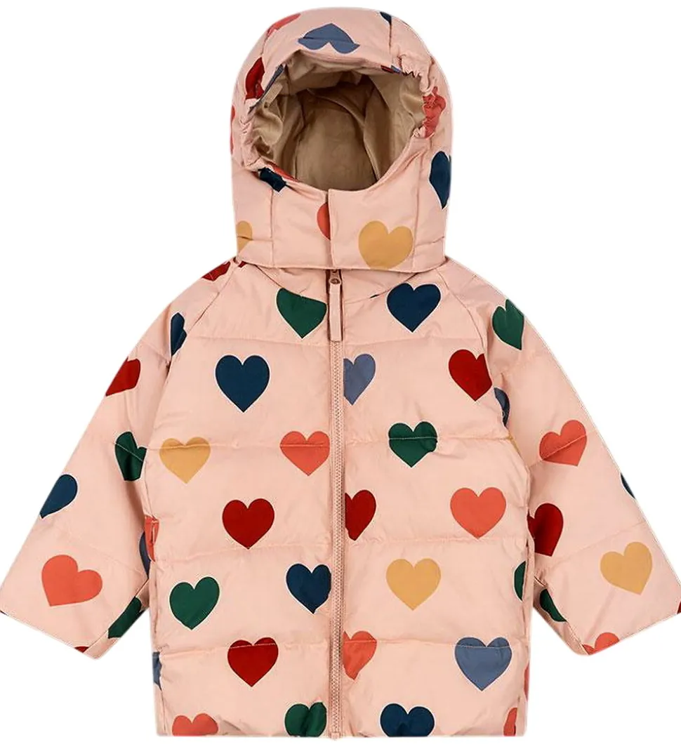 Konges Sløjd Dynejakke - Nuka - Coeur Rose Coloré