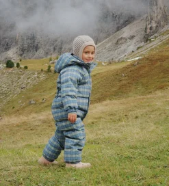 Konges Sløjd Elefanthue - Uld - 1-lags - Louli - Stripe Bluie