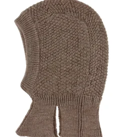 Konges Sløjd Elefanthue - Uld - 1-Lags - Strik - Fruity - Brun