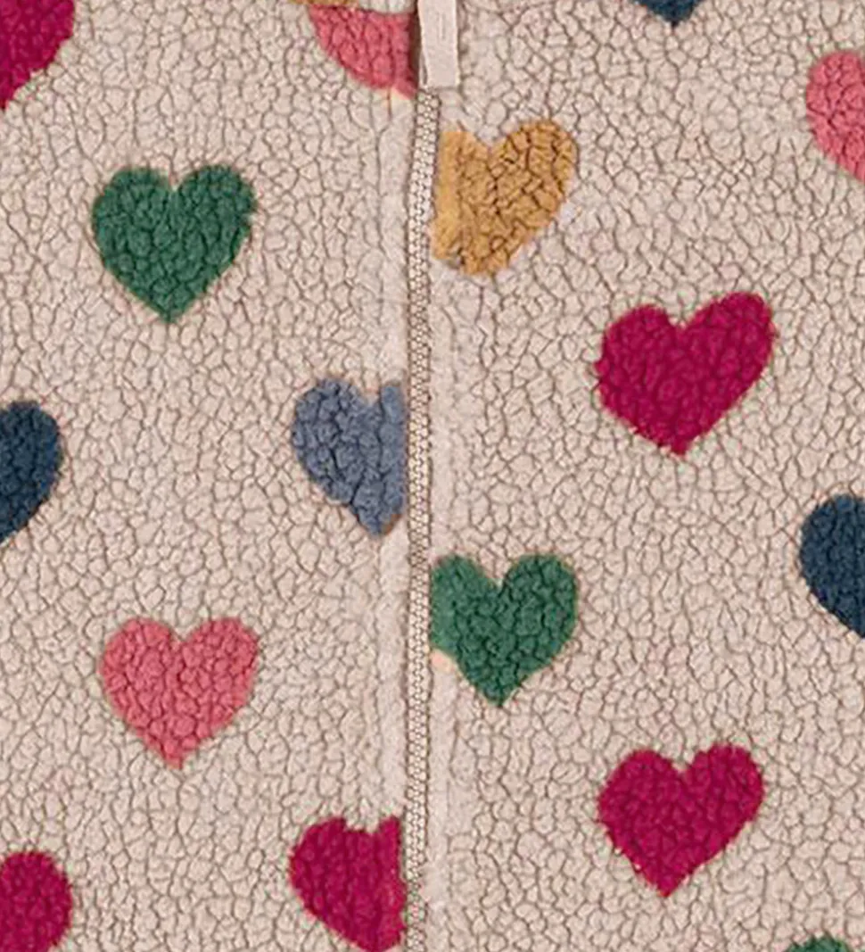 Konges Sløjd Fleecejakke - Jody Teddy - Bon Coeur Coloré