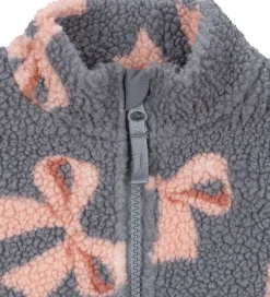 Konges Sløjd Fleecejakke - Jody Teddy - Bella Blue Bow