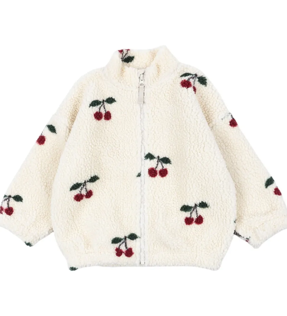 Konges Sløjd Fleecejakke - Jody Teddy - Ma Grande Cerise