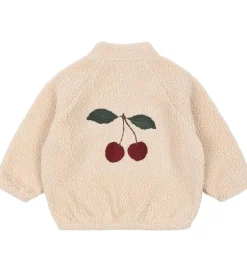 Konges Sløjd Fleecejakke - Jazz Teddy - Sand Dollar