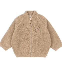 Konges Sløjd Fleecejakke - Jazz Teddy - Oxford Tan