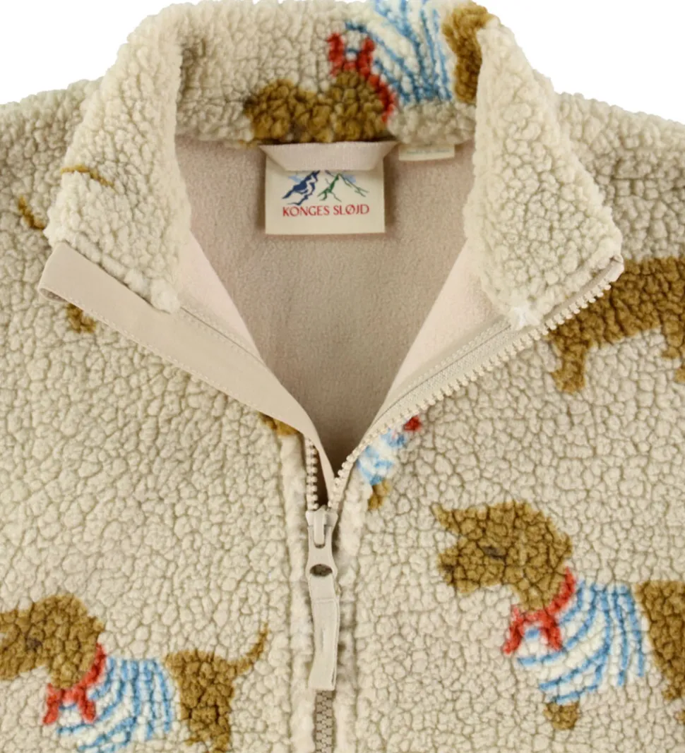 Konges Sløjd Fleecejakke - Jody Teddy - Bassotto