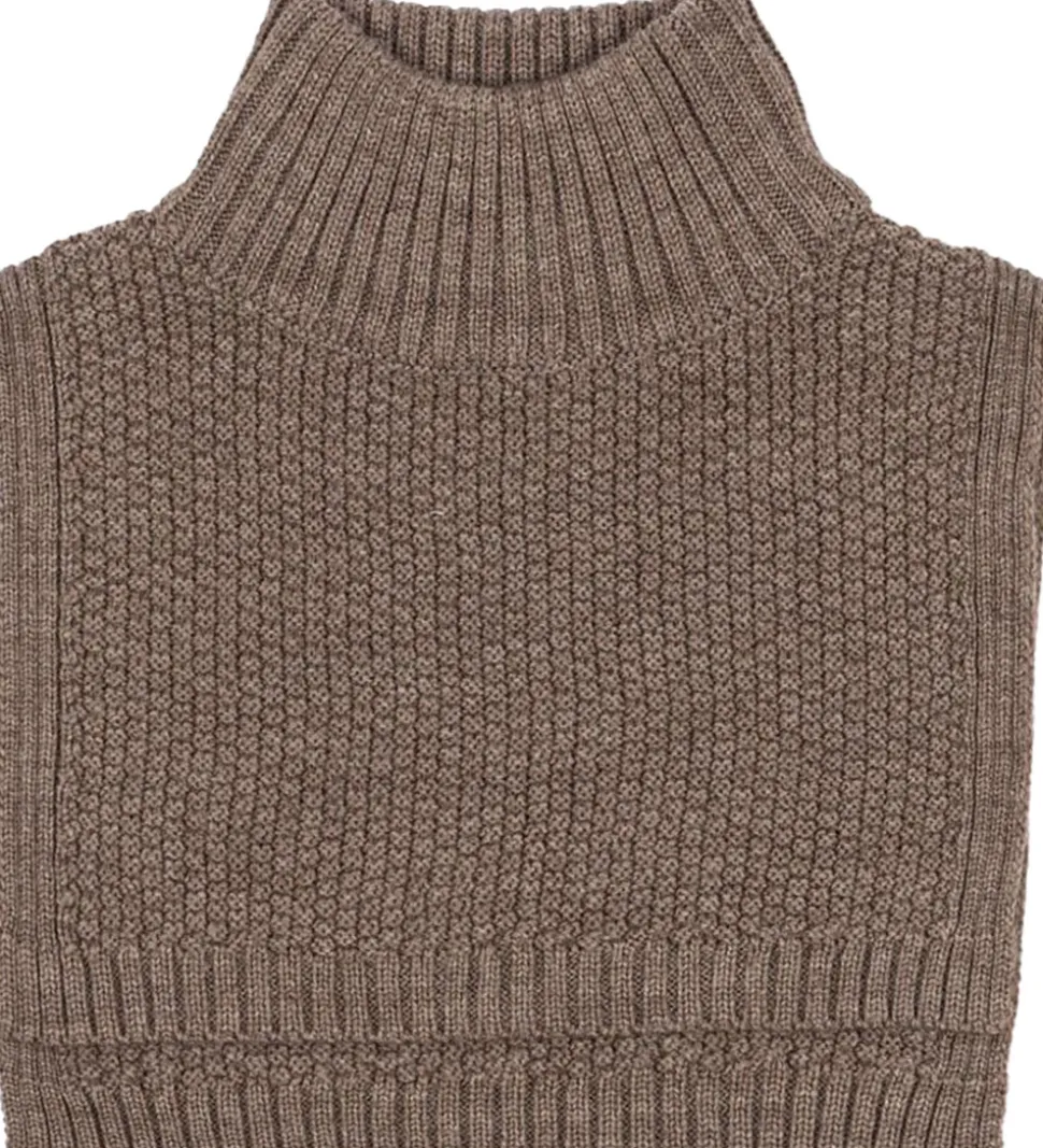 Konges Sløjd Halsedisse - Uld - Strik - Fruity - Brown Melange