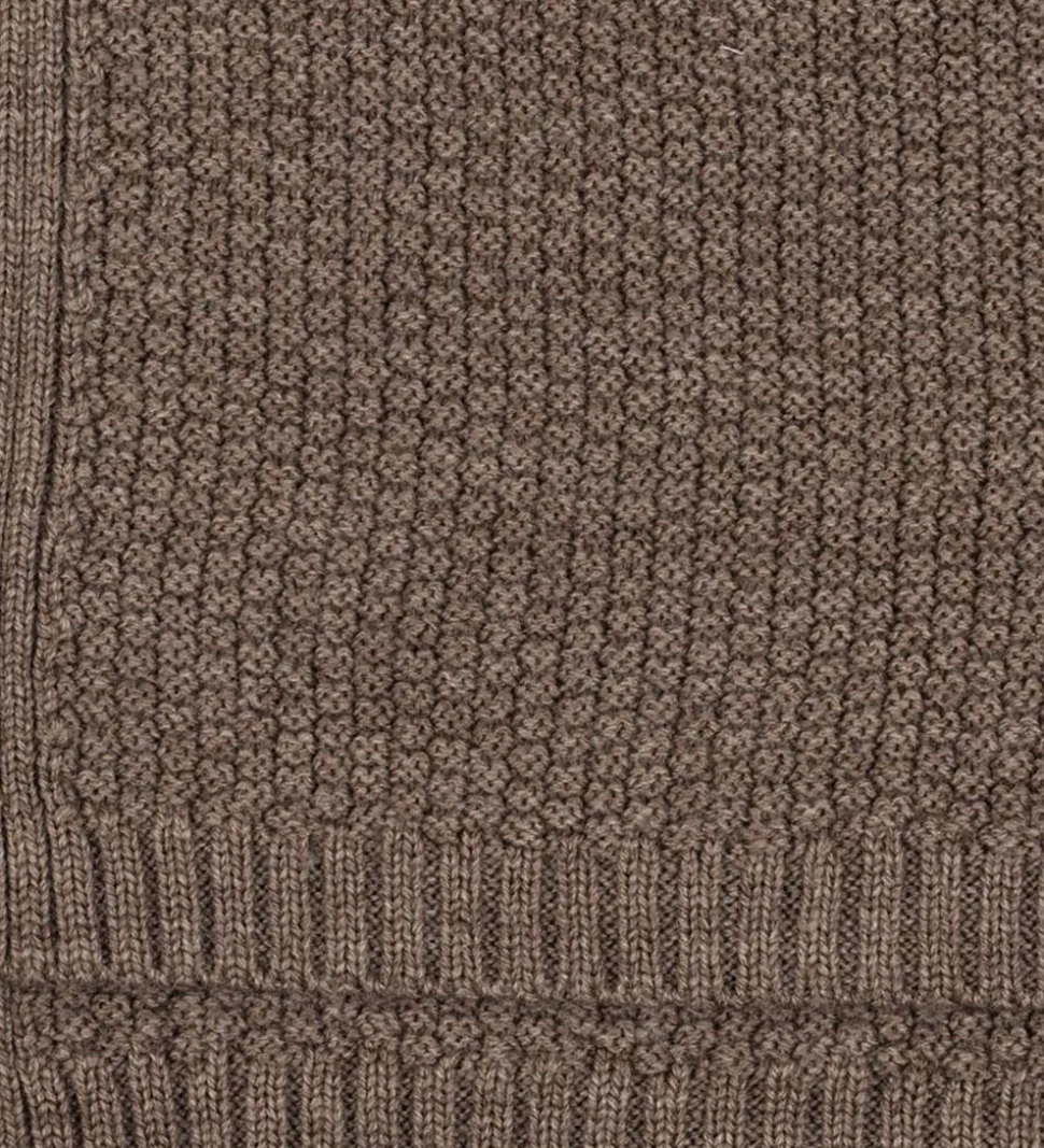 Konges Sløjd Halsedisse - Uld - Strik - Fruity - Brown Melange