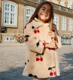 Konges Sløjd Jakke - Fuzzie Coat - Ma Grande Cerise