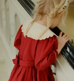 Konges Sløjd Kjole - Coeur Collar - Red Dahlia